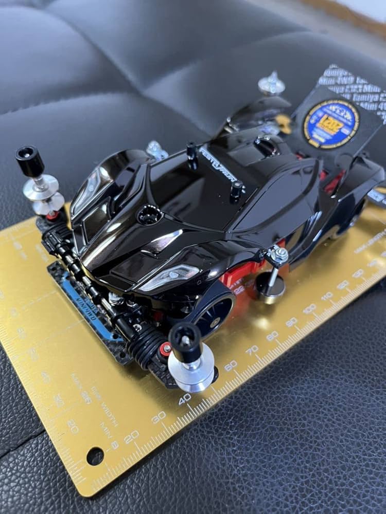 ミニ四駆　完成品　フェスタジョーヌ　Black&amp;Red Special ミニ四駆 完成品 フェスタジョーヌ Black Special｜Yahoo!フリマ